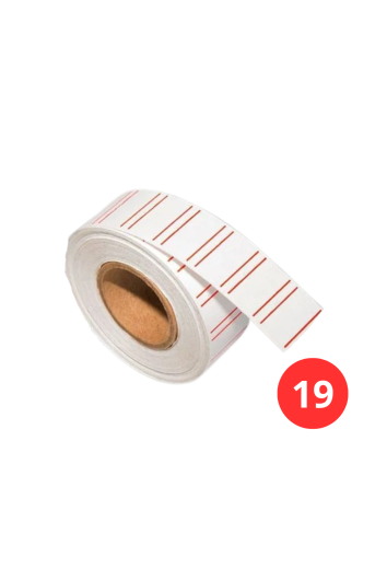 Kit 19 Und Etiqueta Rolo 21 X 12 Mx5500 Sublinhado 1000et - Win Paper