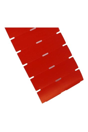 Etiqueta Rolo 100 X 40 1c C/1000 Couche Vermelha