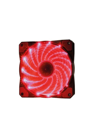 Cooler Fan Oex F20 120mm C/ 15 Leds - Vermelho