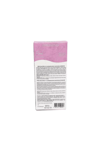 Pastilha Sanitaria Adesiva Floral C/2un