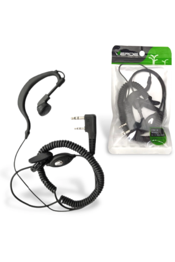 Fone de Ouvido P/ Radio Comunicador 2 Pinos