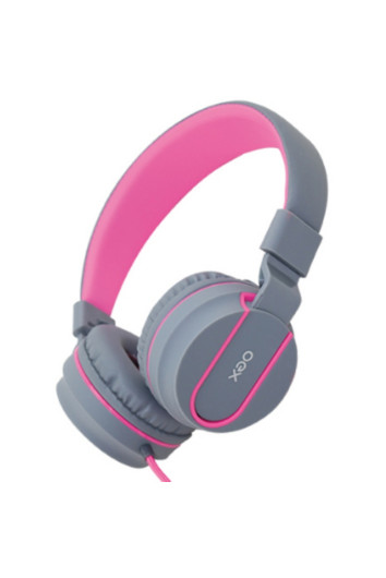 Fone P3 C/mic Headphone Neon Rosa Oex