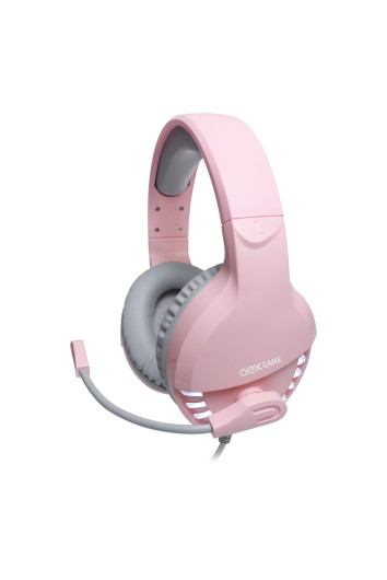 FONE USB CMIC HEADSET GAMER FOX PINK HS414 OEX