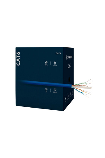 Cabo de Rede Cat6 Cmx Azul
