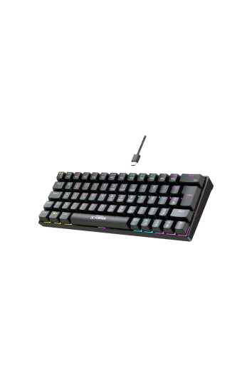  Teclado Gamer Mecanico Gravity 65 Compact Switch Outemu Red