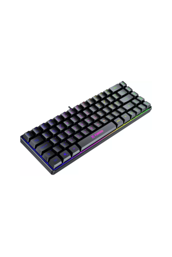 Teclado Gamer Fearless 65 Compact Preto