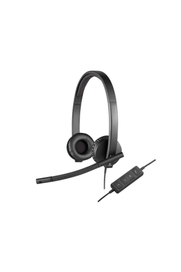Fone Headset H570e C/ Microfone Usb Preto 