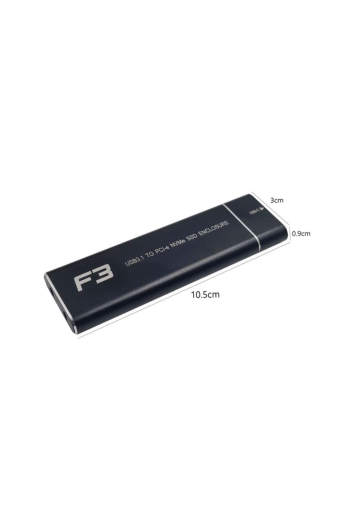 CASE P/ HD SSD M.2 NVME - F3 CS-NVM