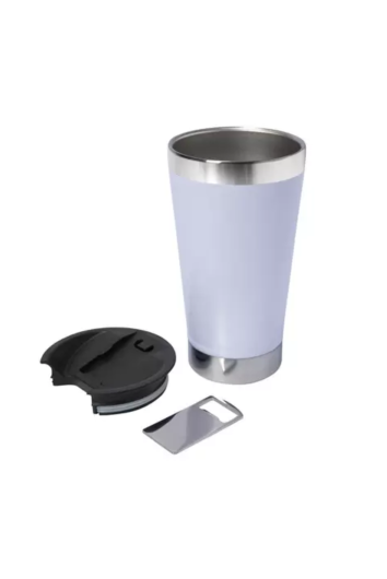 Copo Termico Inox Special 502ml C/tampa Branco 