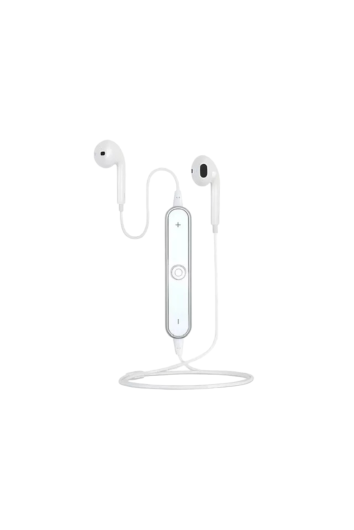 Fone Bluetooth Auricular Esportivo Branco