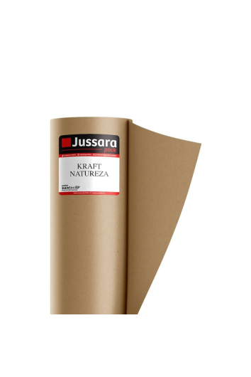 PAPEL KRAFT 60CM 80GR BOBINA C/7KG S/BRILHO SANTECK - 48895