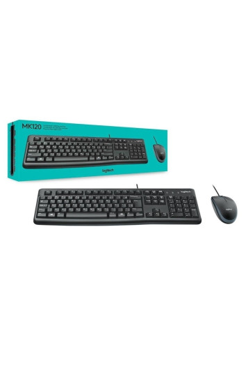 Kit Teclado e Mouse Usb C Fio Mk120 
