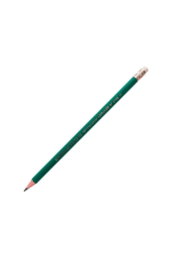 LÁPIS GRAFITE LEO E LEO HB COM BORRACHA SEXTAVADO VERDE - 4526/4390