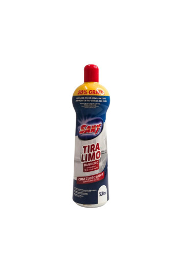 LIMPADOR TIRA LIMO C/CLORO 500ML - SANY 50012004-012