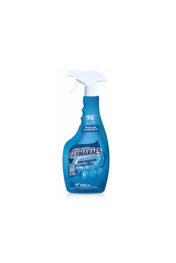 LIMPA VIDROS 500ML C/GATILHO SPRAY - GUIMARÃES LV500