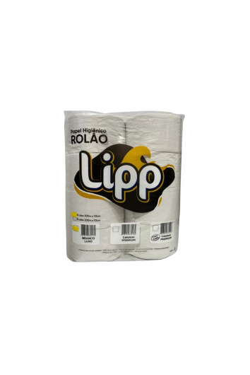 Papel Higienico Rolao 8x200m Celulose Premium Folha Dupla