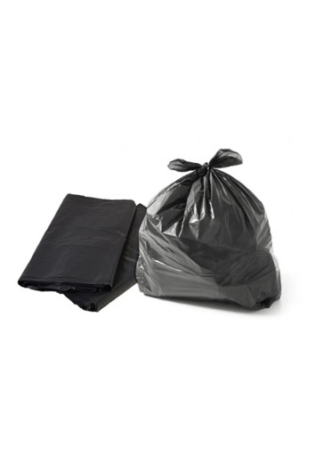 SACO P/ LIXO 20L 40X50 C/100UN LEVE 3 A 5 MICRAS PRETO - FABESUL 28649