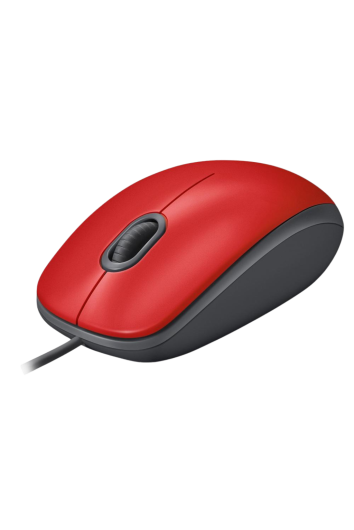 Mouse Usb M110 Silent Vermelho