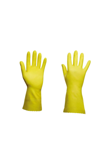 Luva Latex Natural Silverflex Limpeza Tam P 