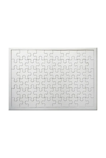 Quebra Cabeça A4 C/brilho C/5un 120 Pcs P/sublimação