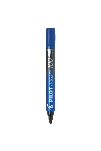 Marcador Permanente Sca-100 Azul Pilot