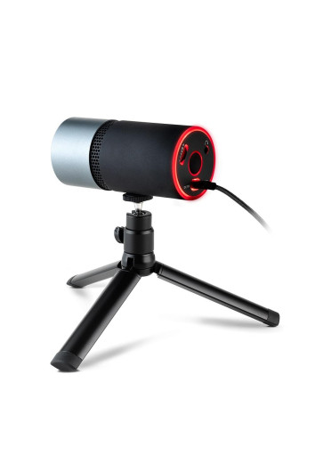 Microfone Gamer Warrior Eloy Streaming Noise Usb Ph337