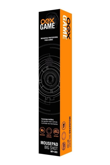 Mouse Pad Gamer Oex Big Shot Mp303 79,5x40