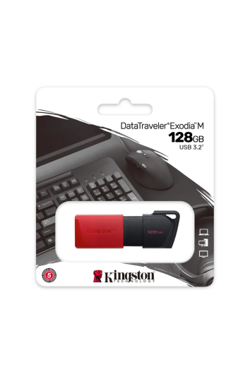 Pen Drive 128g Datatraveler Exodia M Usb 3.2