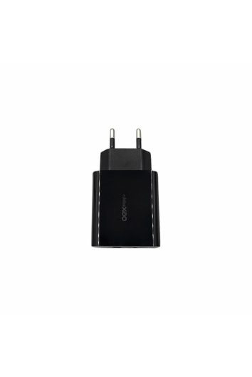 Carregador Parede C/ Usb + Tipo C Recarga Rapida Cg206 Preto