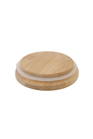 Tampa de Bambu para Caneca