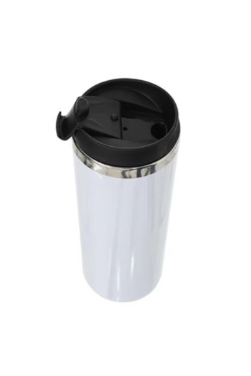 Copo Térmico Inox Branco 330ml P/sublimação Metalnox