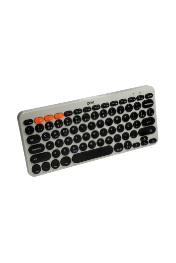 Teclado Retro Plus Bluetooth Preto
