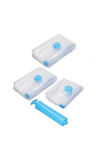 SACO A VÁCUO VAC BAG 80X100CM 3UND C/ BOMBA - B-MAX F969
