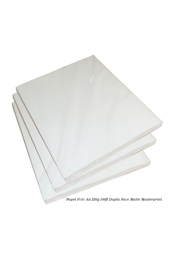 Papel Foto A4 220g 100fl Dupla Face Matte Masterprint