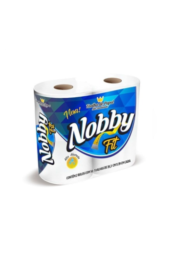Papel Toalha Cozinha Folha Dupla Fit Extra Luxo 39g 2x50fls 19,3x19cm