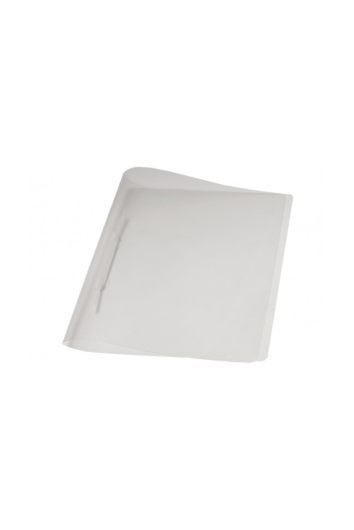 PASTA GRAMPO TRILHO PLÁSTICA TRANSPARENTE ALAPLAST - 606PP-TR