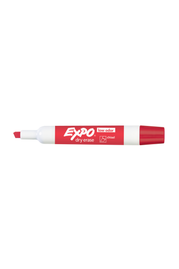 PINCEL QUADRO BRANCO EXPO TANK PONTA CHANFRADA VERMELHO - SHARPIE 