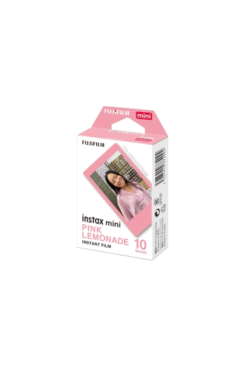 FILME INSTAX MINI 10 FOTOS FUJIFILM PINK LEMONADE
