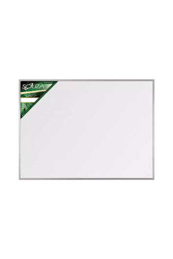 Quadro Branco 70x50 Standard Borda Aluminio Popular