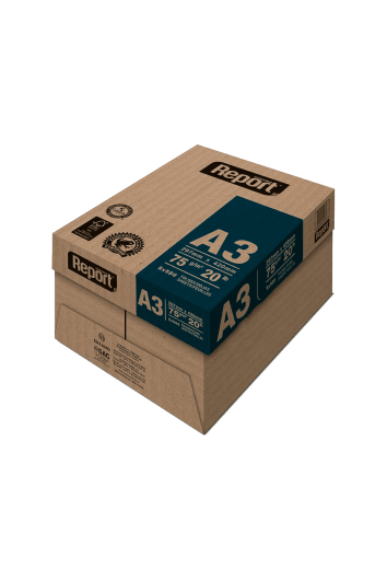 Resma A3 Branca Premium 75g 500fls Report