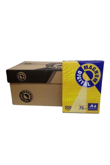 Resma A4 Branca 75g 500fls Magnum