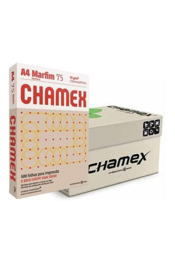 Resma A4 Colors Marfim 75g 500fls Chamex