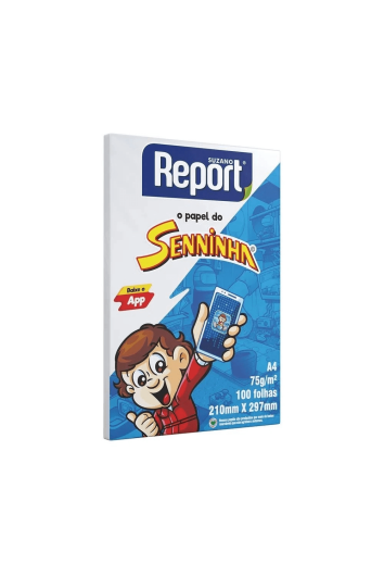 Resma A4 Seninha Branca 75g 100fls