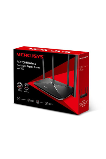 Roteador Mercusys Wireless Dual Band Ac1200 Giga U