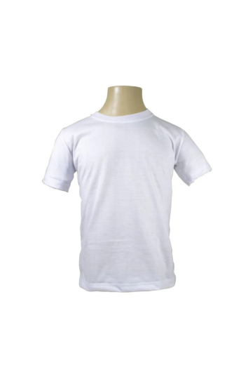 CAMISETA BRANCA GG ADULTO POLIESTER GOLD P/SUBLIMAÇÃO KMX 2655
