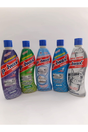 Saponáceo Cremoso Limão 300ml - Polwax