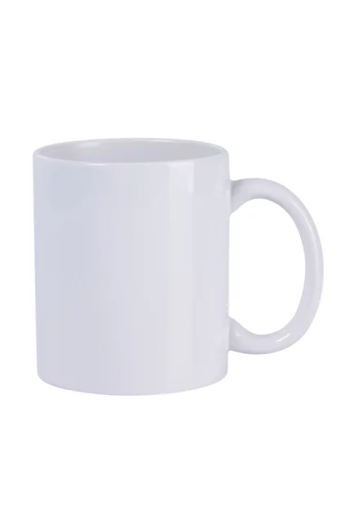 Caneca Cerâmica Branca Aaa 325ml P/ Sublimação