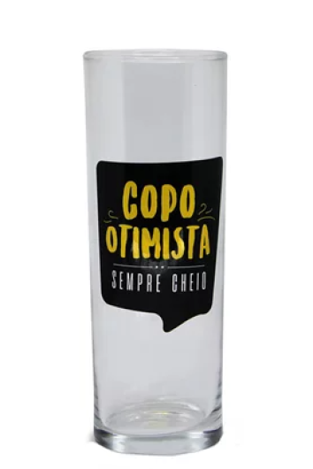 Copo Long Drink Transparente 320ml P/sublimação Metalnox