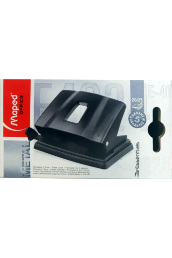 PERFURADOR  2 FUROS METAL 20/25FLS 402411 MAPED