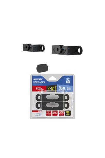 Suporte P/ Tv Fixo M1 14 a 84 Preto